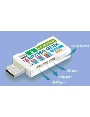 RP2350-GEEK 1.14 polegadas 65K LCD RP2350-GEEK 1.14 polegadas 65K LCD