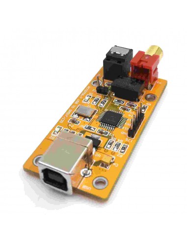 PCM2706C  Placa de som usb para fibra...