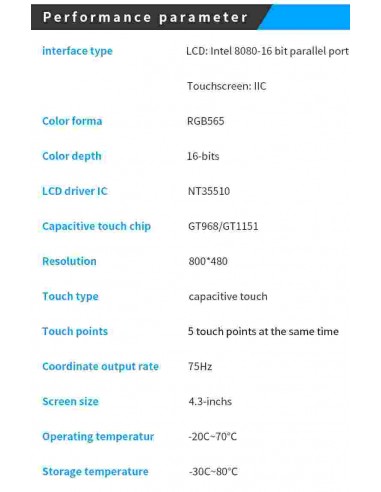 Alientek 4.3 inch TFT  v 1.4 800x 480... Alientek 4.3 inch TFT  v 1.4 800x 480...
