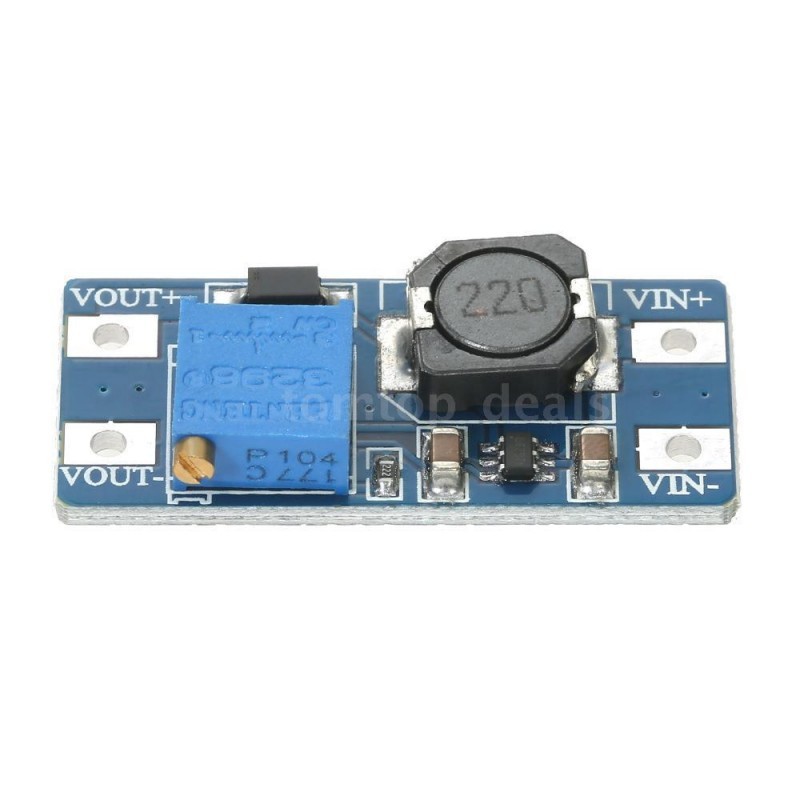 MT3608 5V-28V 2A DC-DC STEP UP BOOST