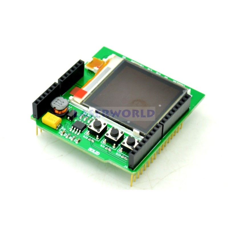 NOKIA COLOR LCD SHIELD FOR ARDUINO