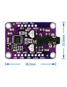 UDA1334A I2S-bus To 3mm...