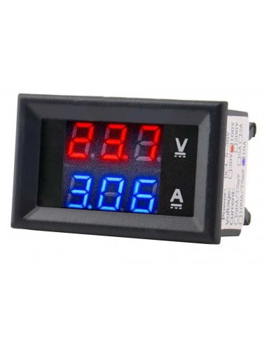 Voltimetro e Amperimetro  30V 2A...