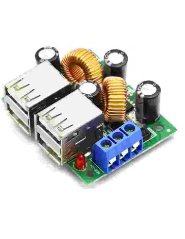 4 quatro portas USB A5268 Step Down...